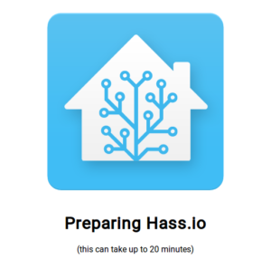 preparing hass.io